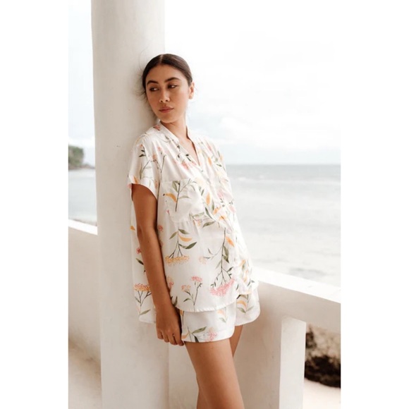 Piyama Maggie Pajama Set - Rice Flower